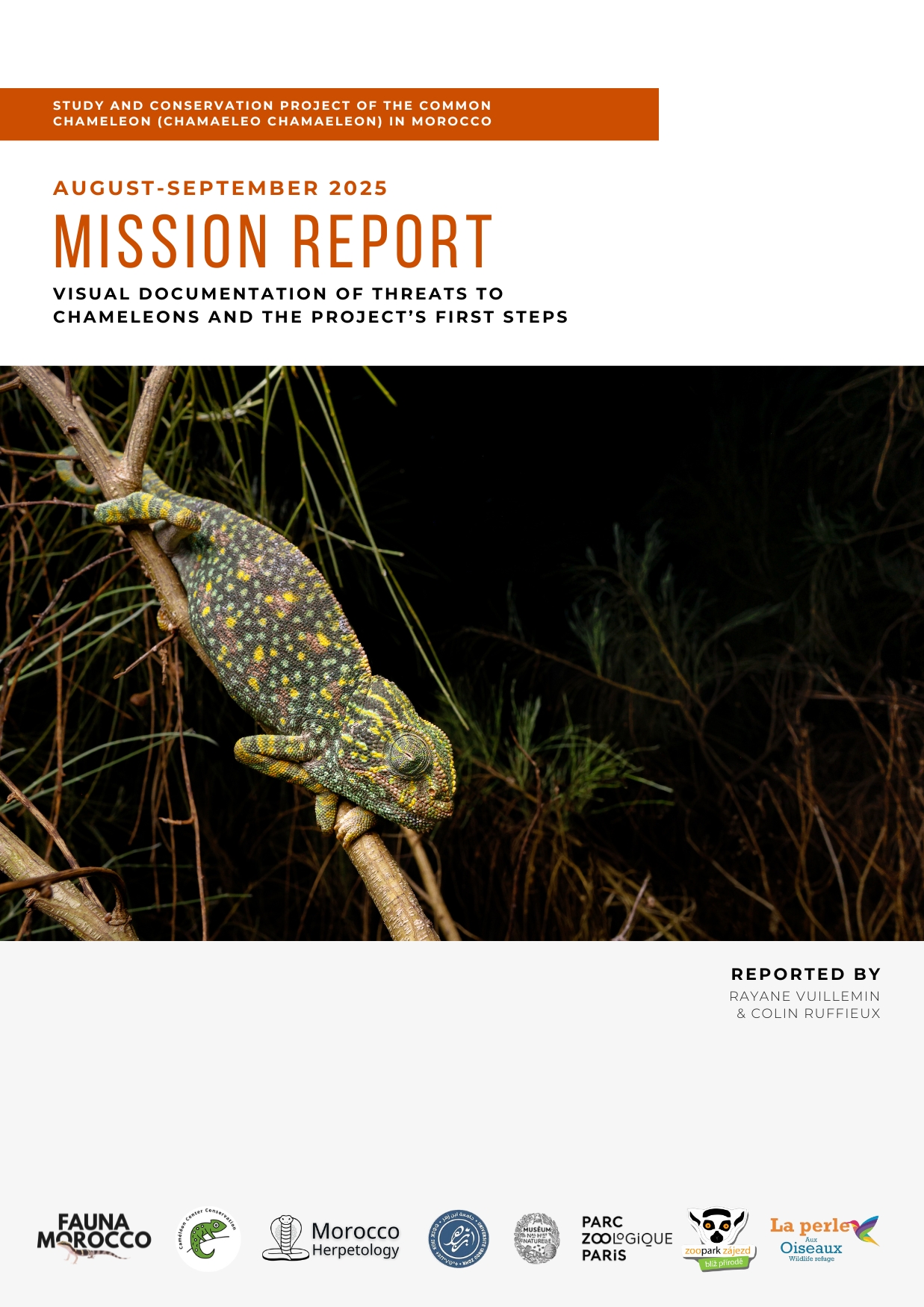 Chameleon mission report